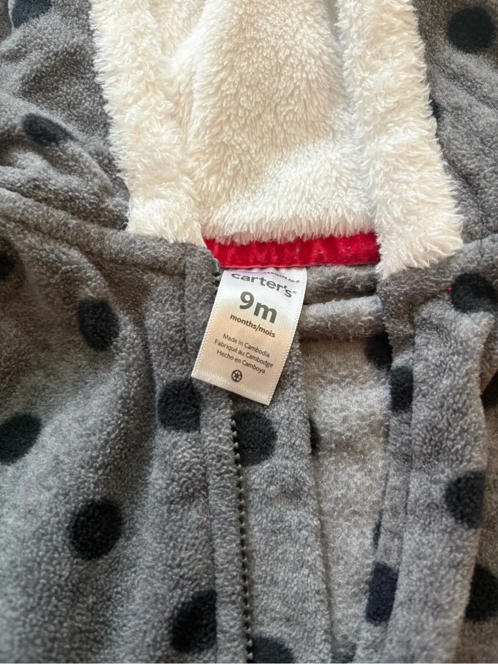 Carters Fleece Suits